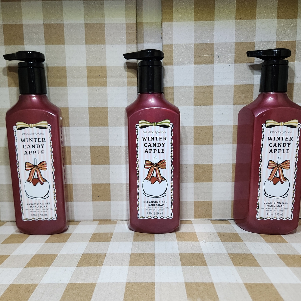 Winter Candy Apple Cleansing Gel Hand Soap